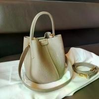 ราคา กระเป๋าถัง สไตล์ใหม่ สำหรับสุภาพสตรี กระเป๋าสะพายข้างหนังแท้ แบบมือถือ ดีไซน์สองไหล่ carlyn bag (1731324096945228183)