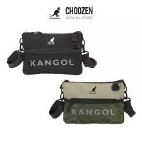 ราคา KANGOL Shoulder Bag กระเป๋าผ้าสะพายข้าง ลาย Kangol สีดำ,เขียว 64251703 (1732173735878363853)