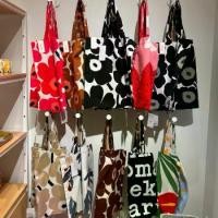 ราคา (พร้อมส่งในไทย) New Marimekko Tote Bag ของแท้ 100%/Canvas, Shoulder Shopping Bag (1731626921430517375)
