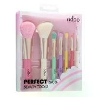 ราคา ODBO Perfect Brush Beauty Tools 7pcs เซตแปรงแต่งหน้าสีพาสเทล 7ชิ้น OD8-193 (1731857482333127847)