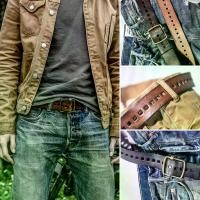 ราคา [จัดส่งทันที] it-2 เข็มขัดหนังวัวแท้ นำเข้าจากอิตาลี Leather Belt made in Italy (1731188448914933657)