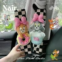 ราคา Tom & Jerry Car Seat Belt Cover Seat Belt Cover Cute Cartoon Pattern High-end Comfortable Fabric Car Decoration (1731772218514572573)