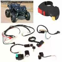 ราคา คลังสินค้า LZB2 ชุดสายไฟสตาร์ทเครื่องยนต์ไฟฟ้าเหมาะสำหรับ 50cc 110cc 125cc PIT Quad Dirt Bike ATV (1731746689268614397)