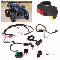ราคา ขายดีประจำเดือนนี้ LZB2 ชุดสายไฟสตาร์ทเครื่องยนต์ไฟฟ้าเหมาะสำหรับ 50cc 110cc 125cc PIT Quad Dirt Bike ATV (1731680050367399191)