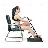 ราคา จักรยานออกกำลังกายแบบพับ จักรยานกายภาพบำบัด พร้อมสายแรงต้าน จักรยายกายภาพ Mini Exercise Bike เครื่องปั่นจักรยานออกกำลังกาย แบบพกพา (1729683533541771386)