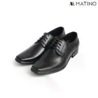 ราคา MATINO SHOES รองเท้าหนังชาย รุ่น MNS/B 3028 - BLACK (1732137435382121626)