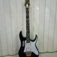 ราคา กีต้าร์ไฟฟ้า Ibanez Steve vai Jem7 signature Black (1731472801679509400)