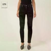 ราคา CPS CHAPS กางเกงยีนส์ทรงสลิมแต่งขาด ผู้หญิง RIPPED BLACK JEANS รุ่น C25SFJC187 (AW25#CO) (1731712451439265070)