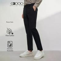 ราคา G2000 กางเกงขายาวแบบลำลองสำหรับผู้ชาย ทรง Smart Fit รุ่น 4616100999 BLACK (1732029801738110316)