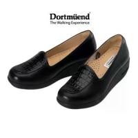 ราคา Dortmuend ProSeries JS905 007-072 Black-Croc รองเท้าสุขภาพ รองเท้าเดินนาน ยืนนาน (1730118004276235043)