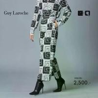 ราคา Guy Laroche Pants Guy Laroche Black Logo กางเกงขากว้าง สีดำขาว GBB5BL (1731036303912241456)