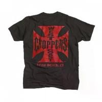 ราคา เสื้อยืด West Coast Choppers black red T-Shirt (1731227246473741973)