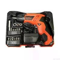 ราคา electrode28 ปัจจุบัน ชุดสว่านไขควง BLACK&amp;DECKER KC4815KA15-B1 4.8โวลต์ สว่านและดอกสว่าน DRIVER DRILL BLACK&amp;DECKER KC4815KA15-B1 4.8V (1731765010318068047)