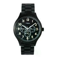 ราคา Timex TW00NTD62E Discoverer Black Stainless Steel Analog Quartz Watch For Men 43mm. (1730350627109112595)