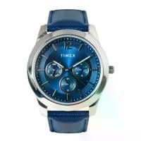 ราคา Timex TW00NTD70E Alexander Blue Leather Analog Quartz Watch For Men 40mm. (1730350733391596307)