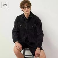 ราคา CPS CHAPS เสื้อแจ็คเก็ตยีนส์สีดาร์คบลู ผู้ชาย DARK BLUE DENIM JACKET รุ่น C25WMKA131 (AW25#A1) (1731874211158525230)