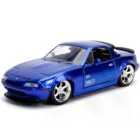 ราคา 1990 Mazda Miata Endless Model Car, Candy Blue 1:24 (JADA) (1731953597800221490)