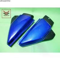 ราคา ขายร้อน SIDE COVER "BLUE-BLACK" SET Fit For HONDA JXS110 S4 // ฝากระเป๋าข้าง สีฟ้าบรอนช์ ขอบดำ (1731793758942562110)