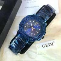 ราคา นาฬิกา GEDI ตัวเรือนและสายสีน้ำเงิน Deep blue หน้าปัดสไตล์ปาเต๊ะ -ของแท้ 100% กันน้ำได้ (แถมถ่านสำรอง 1 ก้อน) คําแนะนําผลิตภัณฑ์ใหม่ของเดือนนี้ (1732063836788393351)