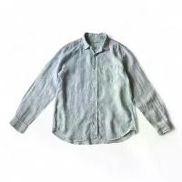 ราคา MUJI / long sleeve shirt , blue ขายร้อน (1731461791512233799)