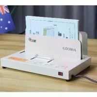 ราคา เครื่องเข้าเล่มสันกาว GD380 A ขนาด A4 หนา 50 มม. ใช้ได้ทั้งปกสันกาวร้อนและกาวแบบ BOOK (1730919345298836190)