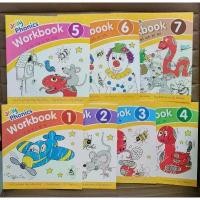 ราคา [COD] [Tiktok]New Jolly Phonics Work books work book, set of 1–7 มีราคาส่ง (1732143783671137404)