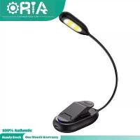 ราคา COD ORIA Mini Book Light Rechargeable 7 LEDs Clip on Reading Light Flexible Reading Lamp with 3 Light Colors Professional Eye-Care Lightweight Table Light (1732166702476461441)