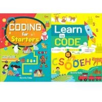 ราคา Age3 - 10 Coding for Kid Starters / Learn to Code / Coding for Kids / Coding activity book หนังสือ โค้ดดิ้ง หนังสือเด็ก (1732112798570939675)