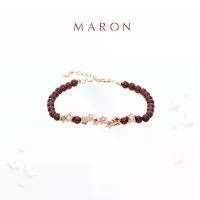 ราคา ข้อเสนอจํากัดเวลา MARON - My Nine Lucky Stars Chain Bracelet with Red garnet (โซ่เงิน) สร้อยข้อมือดาวนพเก้า เสริมดวง [โกเมน] เงินแท้ (1732141168400500183)