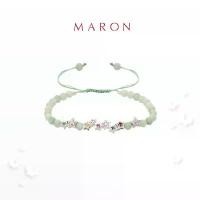 ราคา ข้อเสนอจํากัดเวลา MARON - My Nine Lucky Stars Bracelet with Jade (เชือกถัก) สร้อยข้อมือดาวนพเก้า [หยก] เงินแท้ 925 (1732141070184842676)