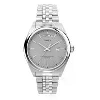 ราคา Timex TW2V67900 Legacy Day and Date Stainless Steel Bracelet Watch 41mm. (1730373690085182227)