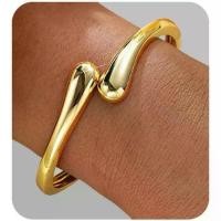 ราคา Gold Bangle Bracelets for Women Teens Trendy Chunky Adjustable Twist Cuff Bracelet Jewelry Gifts (1731874682048971922)