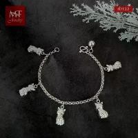 ราคา MT สร้อยข้อมือเงินแท้ ชาร์มแมว สร้อยลายผ่าหวาย ข้อมือ 16 ซม Bracelet (sb122) MT Jewelry มณีธารา คําแนะนําผลิตภัณฑ์ใหม่ของเดือนนี้ (1732176276186039993)