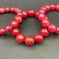 ราคา สร้อยข้อมือลูกปัดควอตซ์สีทับทิม /ruby color Quartz bracelet (1731938635660101897)