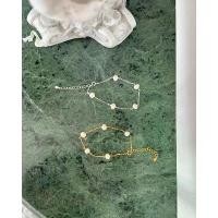 ราคา A.piece กำไลมุกแท้ กำไลเงินแท้ [all silver 925] Bubble pearl bracelet COD (1731765466139297688)