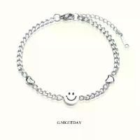 ราคา G.NIGHTDAY - Smile Heart bracelet (สร้อยข้อมือยิ้ม) (1731654349854180769)