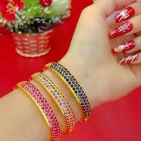 ราคา Gold color charm stone bracelet for female (1731535574955100171)