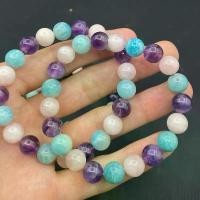 ราคา Mutli stone bracelet amethyst, Rose Quartz, amazonite สร้อยข้อมือหินหลากสี อะเมทิสต์ โรสควอตซ์ อเมซอนไนต์ (1732121672200915209)