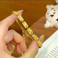 ราคา สร้อยข้อมือจานสี่เหลี่ยมน้ำแข็งบด, ทองคำสีกุหลาบสดใสและซุปเปอร์ประกาย, ทองคำลุ่มน้ำจีนใหม่, อเนกประสงค์, สร้อยข้อมือทอง, เหมาะสำหรับสัตว์เลี้ยง, ใหม่ในปี 2025 ด้ายแดง ครูบาบุญชุ (1731427809508886421)