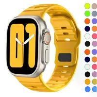 ราคา [COD] [Tiktok]Sport Strap For Apple Watch Ultra band 49mm 45mm 40mm 44mm 42mm 41mm 38mm Silicone Air hole Bracelet iWatch Serie 8 7 6 SE 5 4 3 (1732036964385784880)