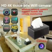 ราคา [เก็บเงินปลายทาง] กล้อง​วงจรปิด​ไร้สาย​ กล้อง​วีดีโอ​ กล้อง​สายลับ​ กล้อง​จิ๋ว​ กล้อง​แอบ​ถ่าย​ กล้อง​กล่องกระดาษทิชชู​ กล้อง​ipCamera Spy Camera wifi FHD4K Spy tissue box Camera wifi (173203684174007