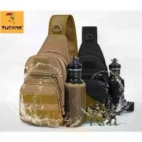 ราคา [พร้อมส่ง] Tucano Shoulder bag military tactical shoulder bag camping bag camouflage bag military bag (1731980128464178104)