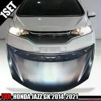ราคา ปัจจุบัน ฝากระโปรงหน้ารถยนต์ ฝากระโปรงหน้า ฝากระโปรง รุ่น ฮอนด้า แจ๊ส HONDA JAZZ GK ปี 2014 - 2021 สีดำ 1 ชิ้น Car กันฝน กันสาด ผ้า กันแดด (1731674083202075209)