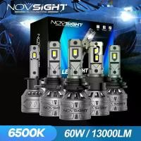 ราคา [เก็บเงินปลายทาง] Novsight N61 Led Car Headlight โคมไฟรถยนต์ H4 H11 9005 9006 หลอดไฟหน้ารถ 60W 13000LM 6500K ปลั๊กแอนด์เพลย์ไฟหน้า LED (1731678264192108325)