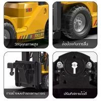 ราคา 2.4G Rc รถโฟล์คลิฟท์ รถบรรทุกโฟล์คลิฟต์บังคับวิทยุสำหรับไซต์งานก่อสร้าง RC Truck Forklift Crane Car (1732085174456386656)