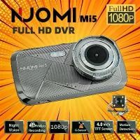 ราคา [COD] กล้องติดรถยนต์ Nuomi Mi5 SUPER HD 1296p HDR Car Dash Cam 2กล้องหน้าหลัง ภาพคมชัดทั้งกลางวัน กลางคืน (1732004670910924600)