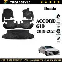 ราคา 6D พรมรถยนต์ HONDA ACCORD G10 2019-2025 ต็มคันพรมหนัง พรม accord g10 พรมปูพื้นรถยนต์ พรมในรถยนต์ Car (1731998807281207047)