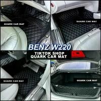 ราคา (รับประกัน2ปี) พรม6D BENZ W220 แท้ ตรงรุ่น (ส่งฟรี+แถมผ้าเช็ดรถ ที่แขวนของ ) QUARK CAR MAT พรมรถยนต์ (1729617062692751815)