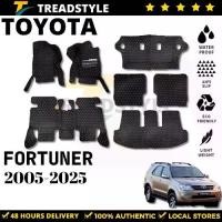 ราคา 6D พรมรถยนต์ TOYOTA FORTUNER 2005-2025 เต็มคันพรมหนัง พรม fortuner พรมในรถยนต์ พรมรถพรมรถยนต์ Car (1730870561685605127)