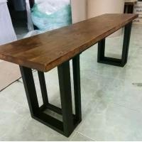 ราคา MPT2 ม้านั่งยาว ไม้จริง ขาทรงtwinคู่ เก้าอี้ยาว chair beach ขาเหล็กอย่างดี แข็งแรง ทนทาน โต๊ะวางของ ชั้นวางของ โต๊ะข้าง สไตล์โมเดิร์นลอฟท์ (1730494663888308765)